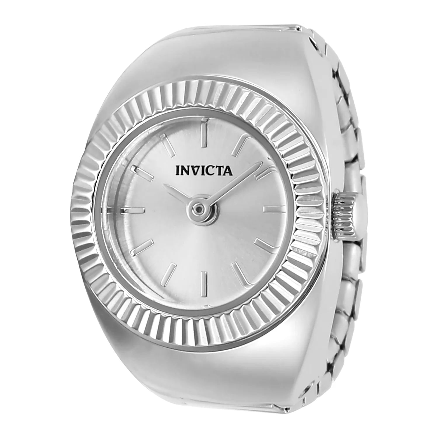 Invicta Mini Quartz Silver Dial Lady Watch 16 mm 48946