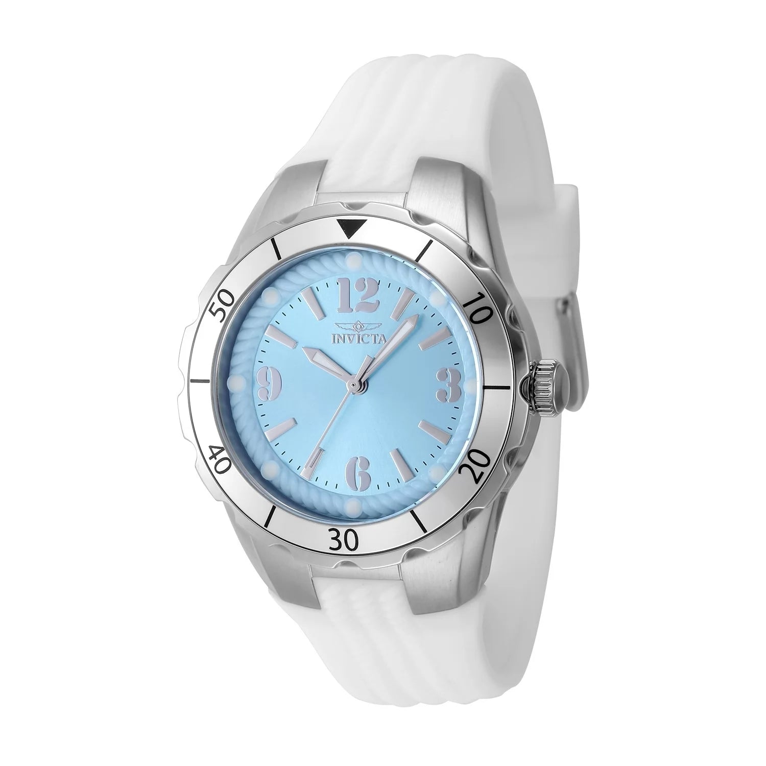 Invicta Angel Quartz Light Blue Dial Lady Watch 38 mm 48848