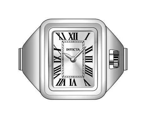 Invicta Mini Quartz Silver Dial Lady Watch 18 mm 49894
