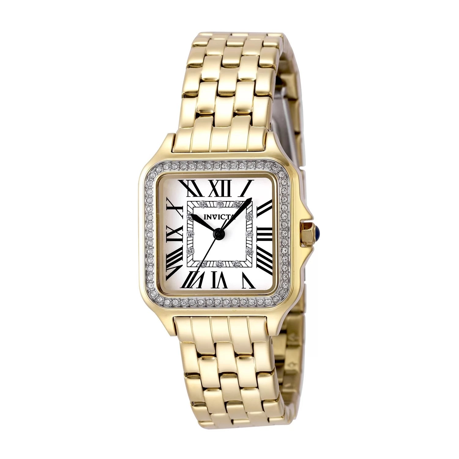 Invicta Angel Quartz Silver Dial Lady Watch 28 mm 48995