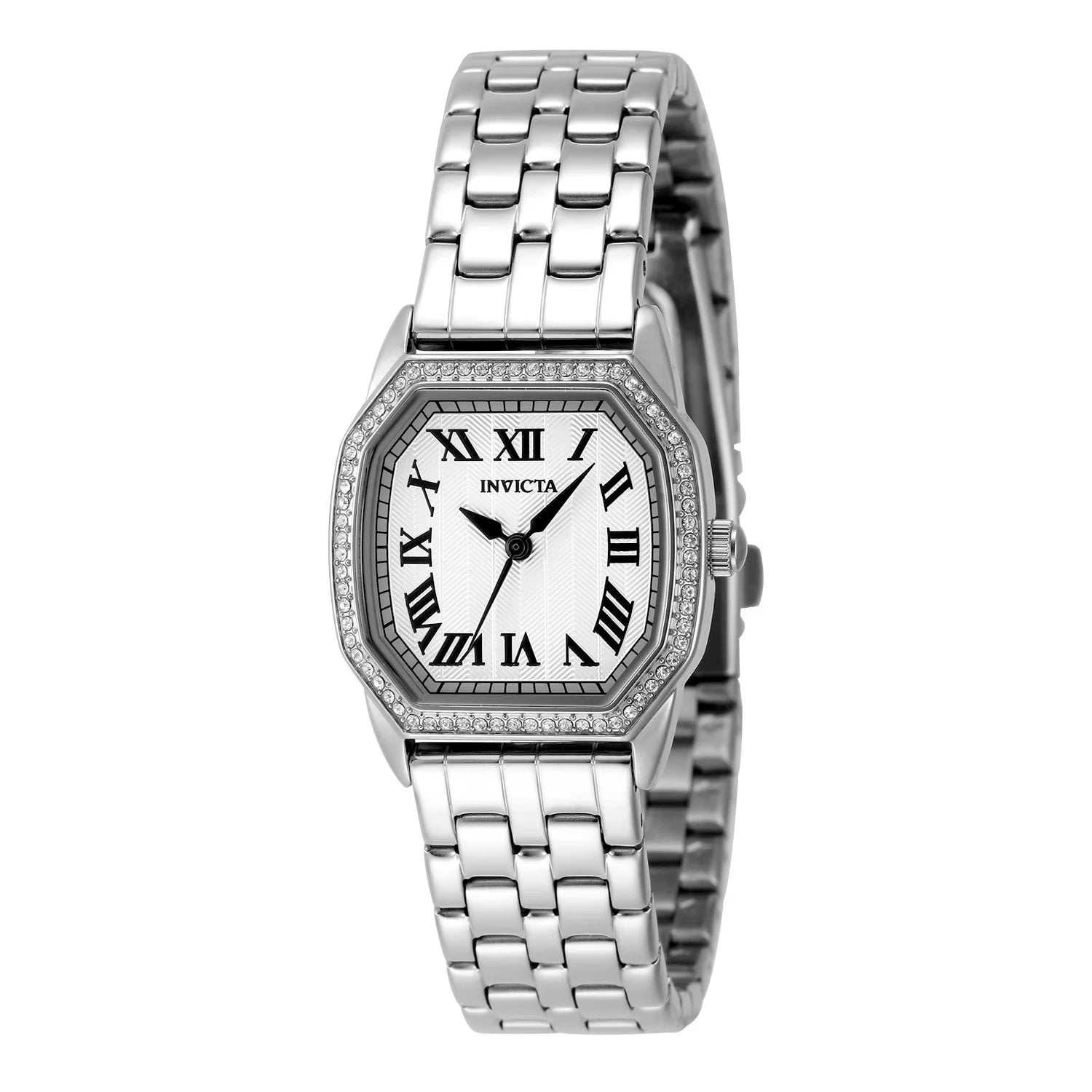 Invicta Wildflower Quartz Silver Dial Lady Watch 27 mm 48998