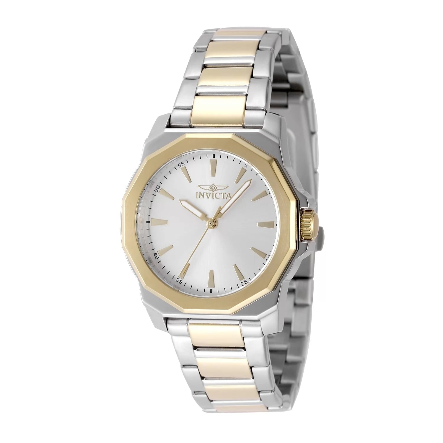 Invicta Speedway Quartz Silver Dial Lady Watch 34 mm 49088