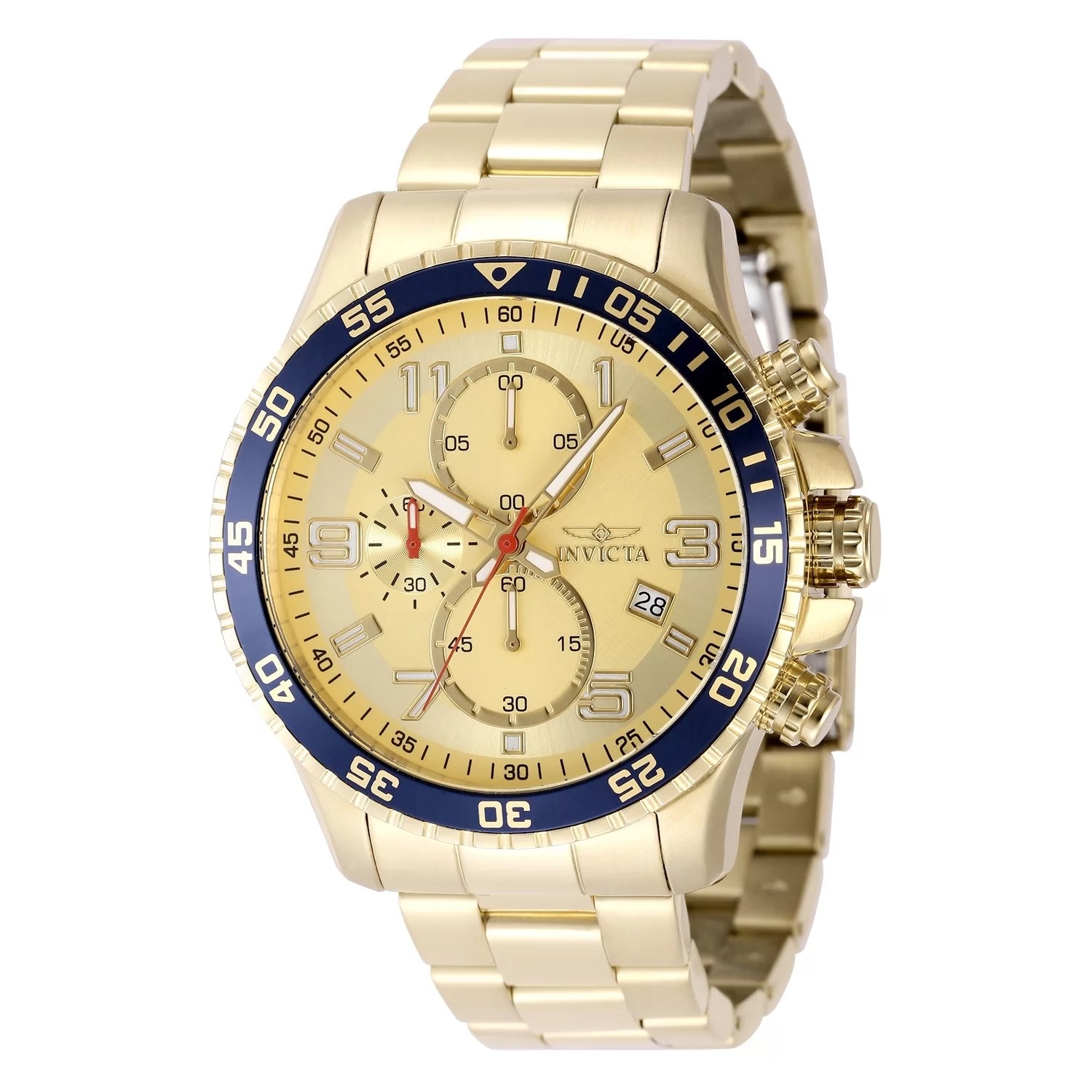 Invicta Specialty Quartz Gold Dial Men's Watch 45 mm 49095
