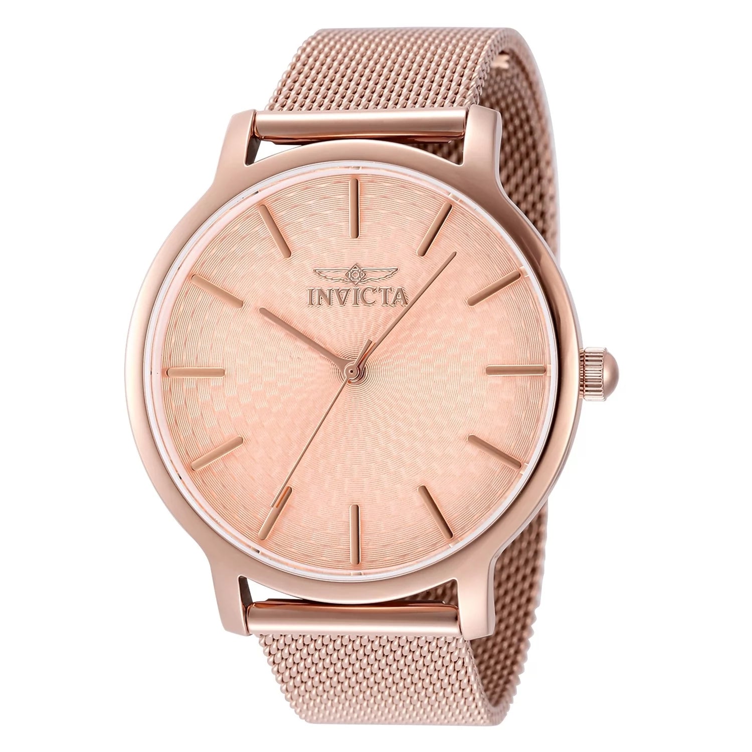 Invicta Wildflower Quartz Rose Gold Dial Lady Watch 38 mm 48974