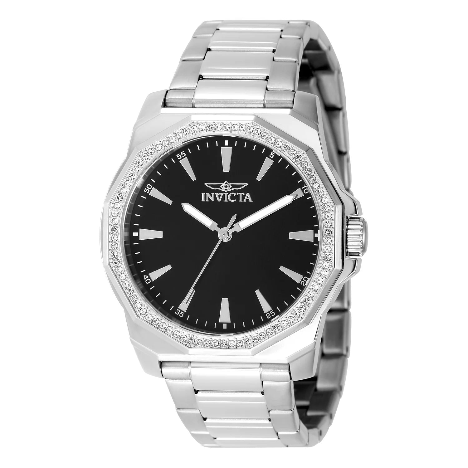 Invicta Speedway Quartz Black Dial Men's Watch 42 mm 49103