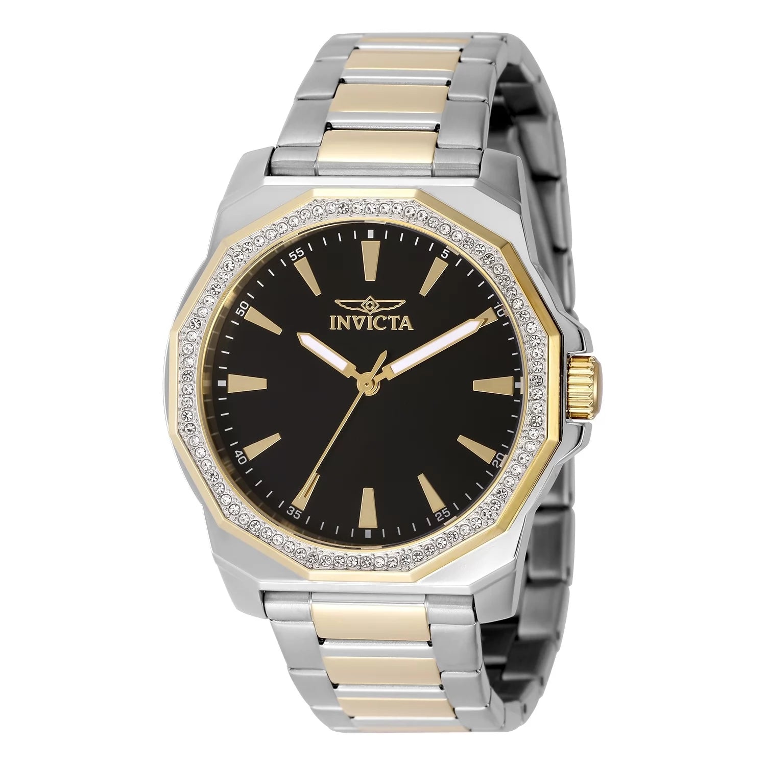 Invicta Speedway Quartz Black Dial Men's Watch 42 mm 49105