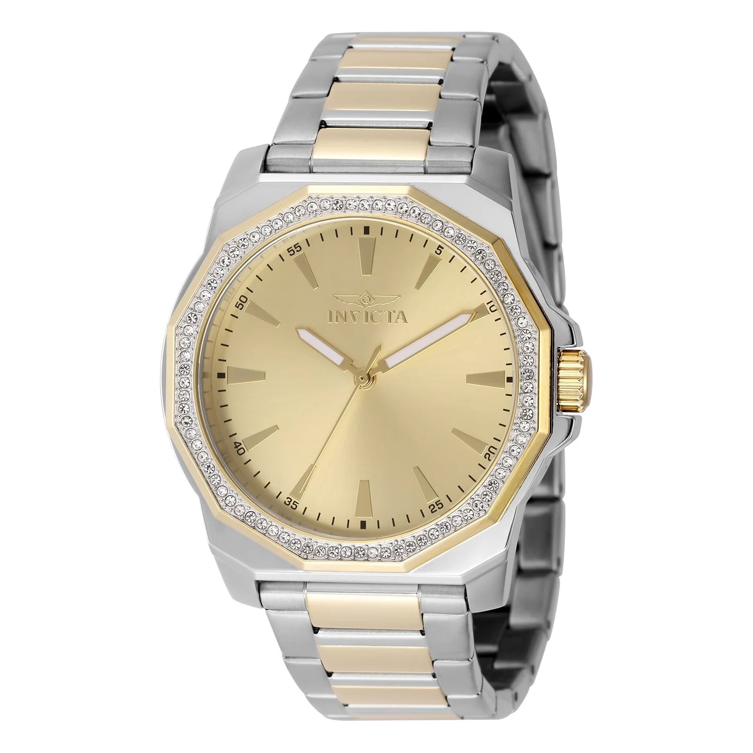 Invicta Speedway Quartz Gold Dial Men's Watch 42 mm 49106