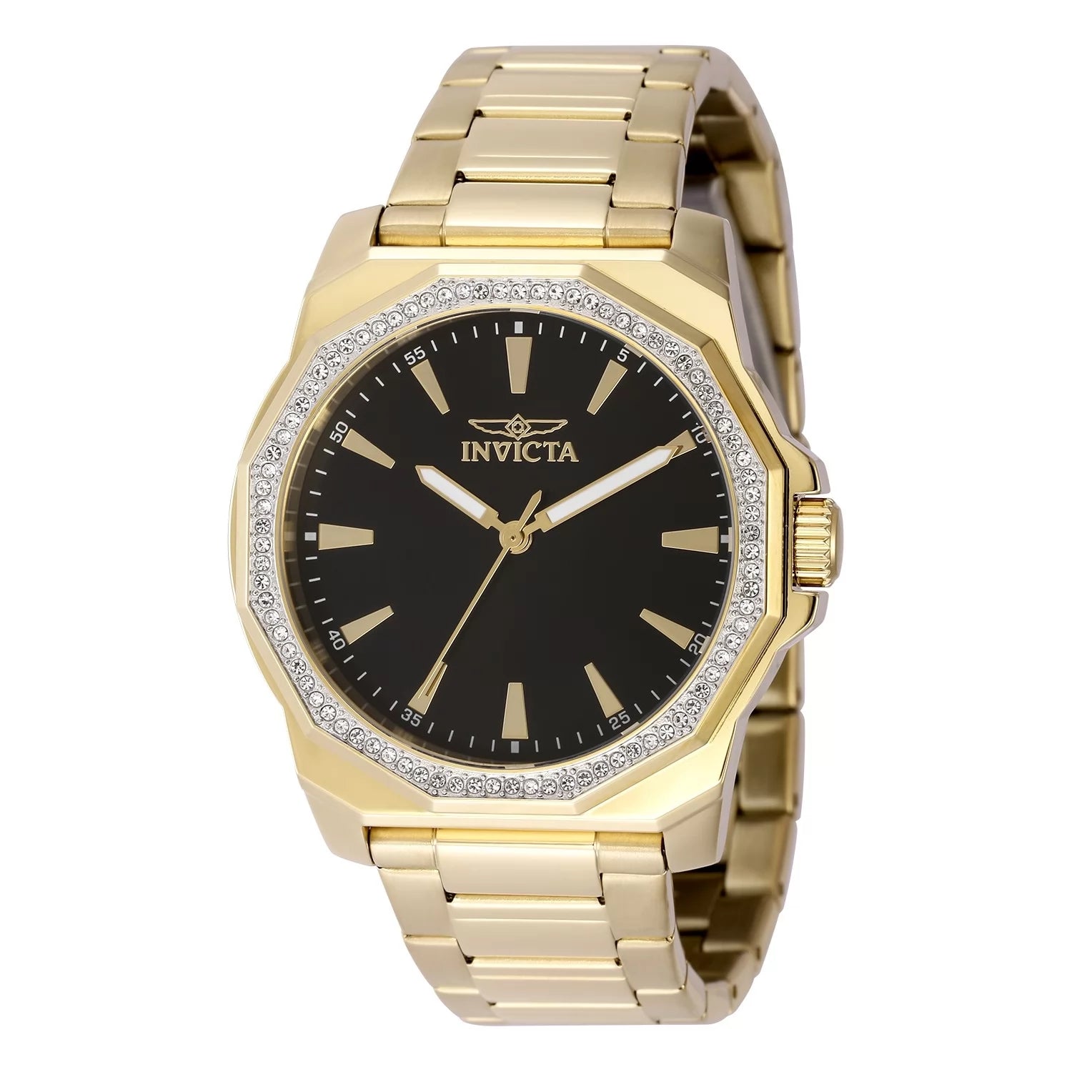 Invicta Speedway Quartz Black Dial Men's Watch 42 mm 49107