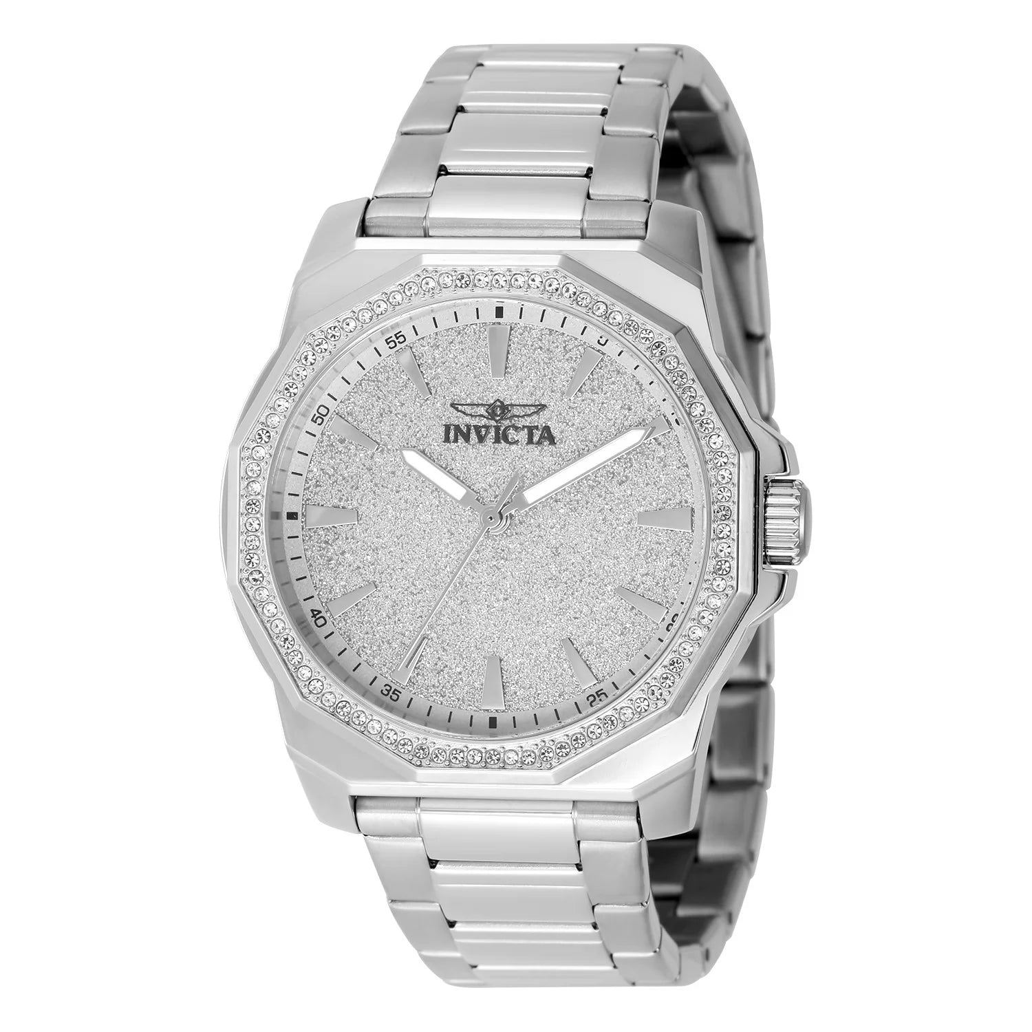 Invicta Speedway Quartz Silver Dial Men's Watch 42 mm 49125