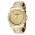 Invicta Speedway Quartz Gold Dial Men's Watch 42 mm 49127