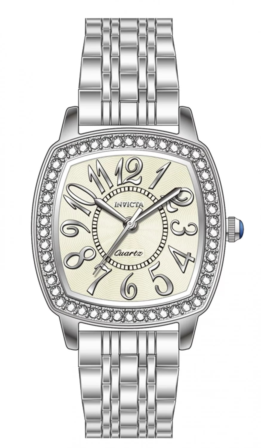 Invicta Wildflower Quartz Beige Dial Lady Watch 31 mm 69363