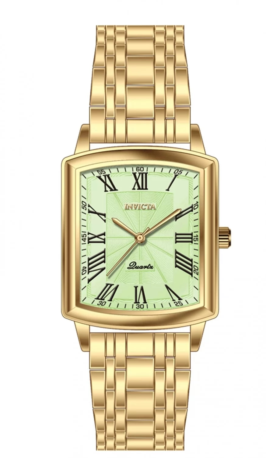 Invicta Celestial Quartz Green Dial Lady Watch 25 mm 69156