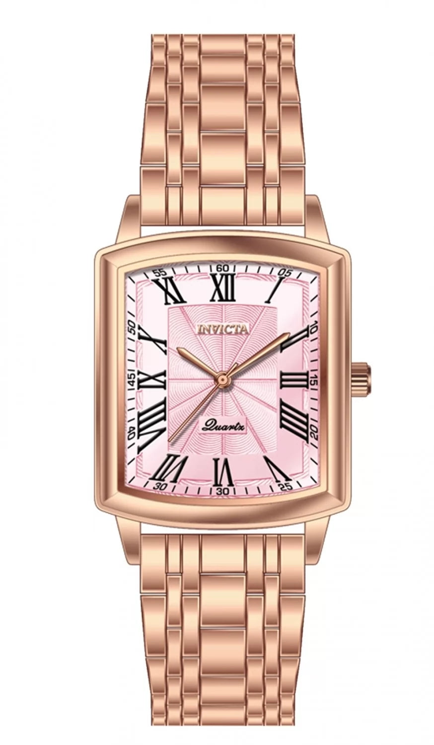 Invicta Celestial Quartz Pink Dial Lady Watch 25 mm 69159