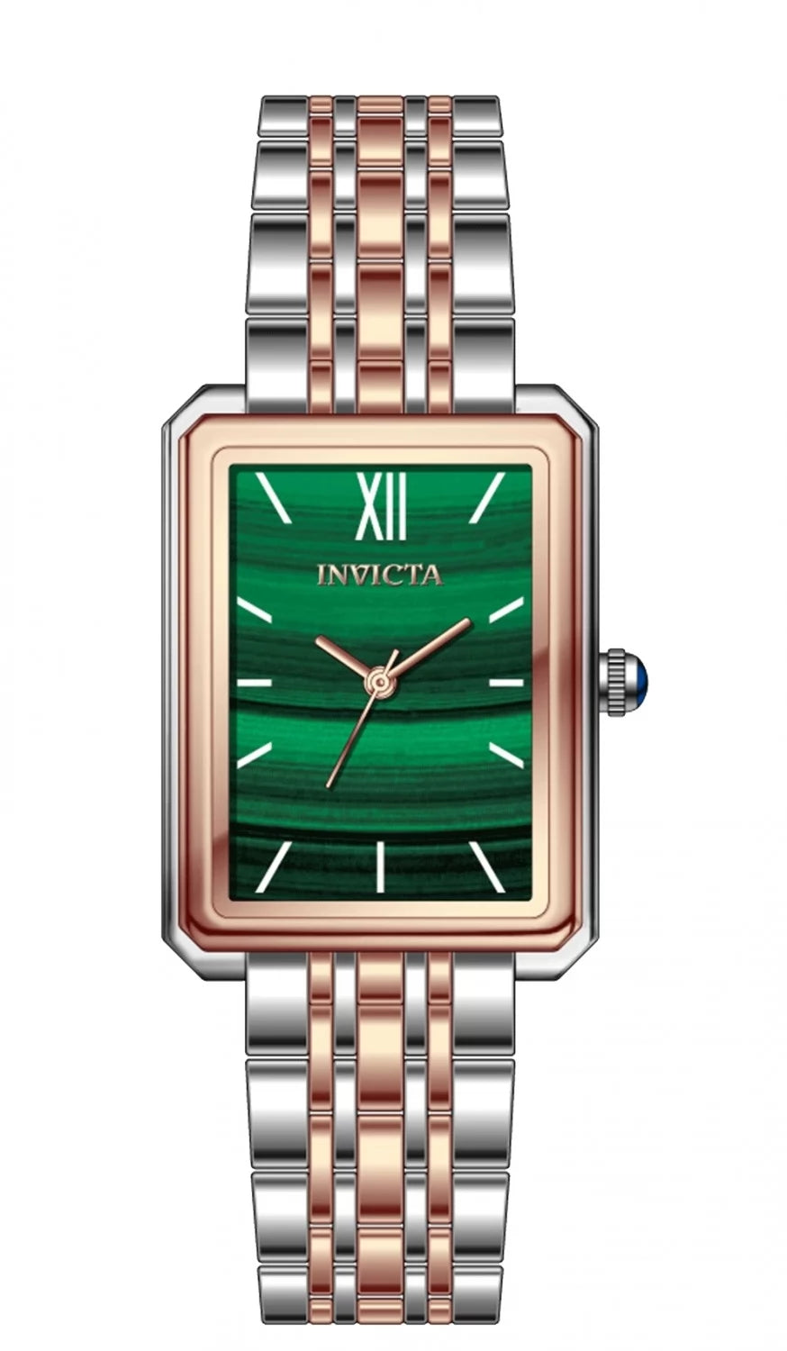 Invicta Wildflower Quartz Green Dial Lady Watch 26 mm 69322