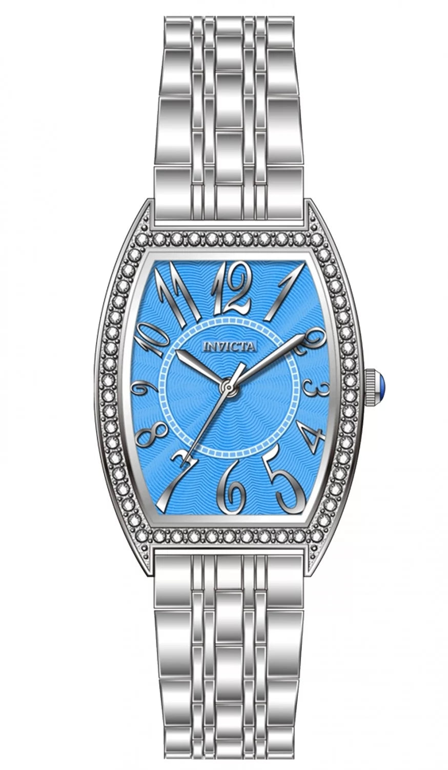 Invicta Wildflower Quartz Blue Dial Lady Watch 29 mm 69273