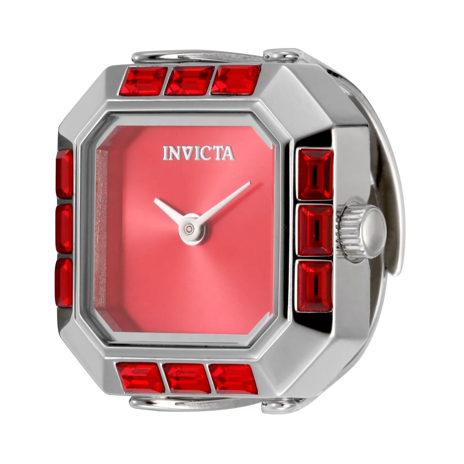 Invicta Mini Quartz Red Dial Lady Watch 21 mm 49582
