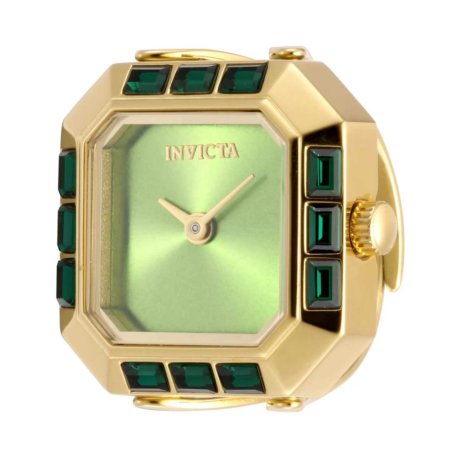 Invicta Mini Quartz Green Dial Lady Watch 21 mm 49583