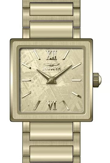 Invicta Angel Quartz Gold Dial Lady Watch 23 mm 50164