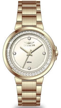 Invicta Angel Quartz Gold Dial Lady Watch 33 mm 50165