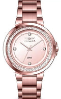 Invicta Angel Quartz Rose Gold Dial Lady Watch 33 mm 50167