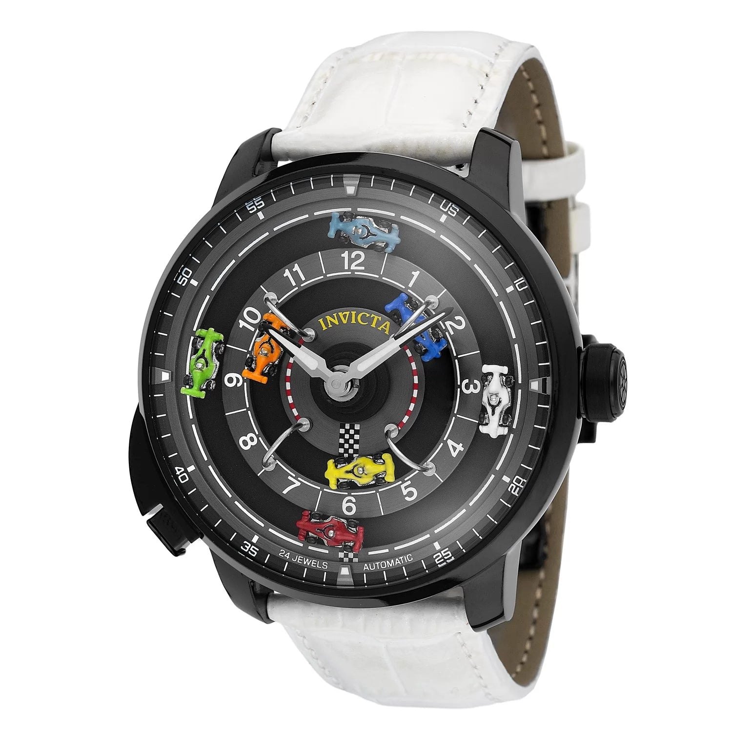 Invicta Invicta Racing Automatic Silver Dial Men's Watch 46 mm 69134