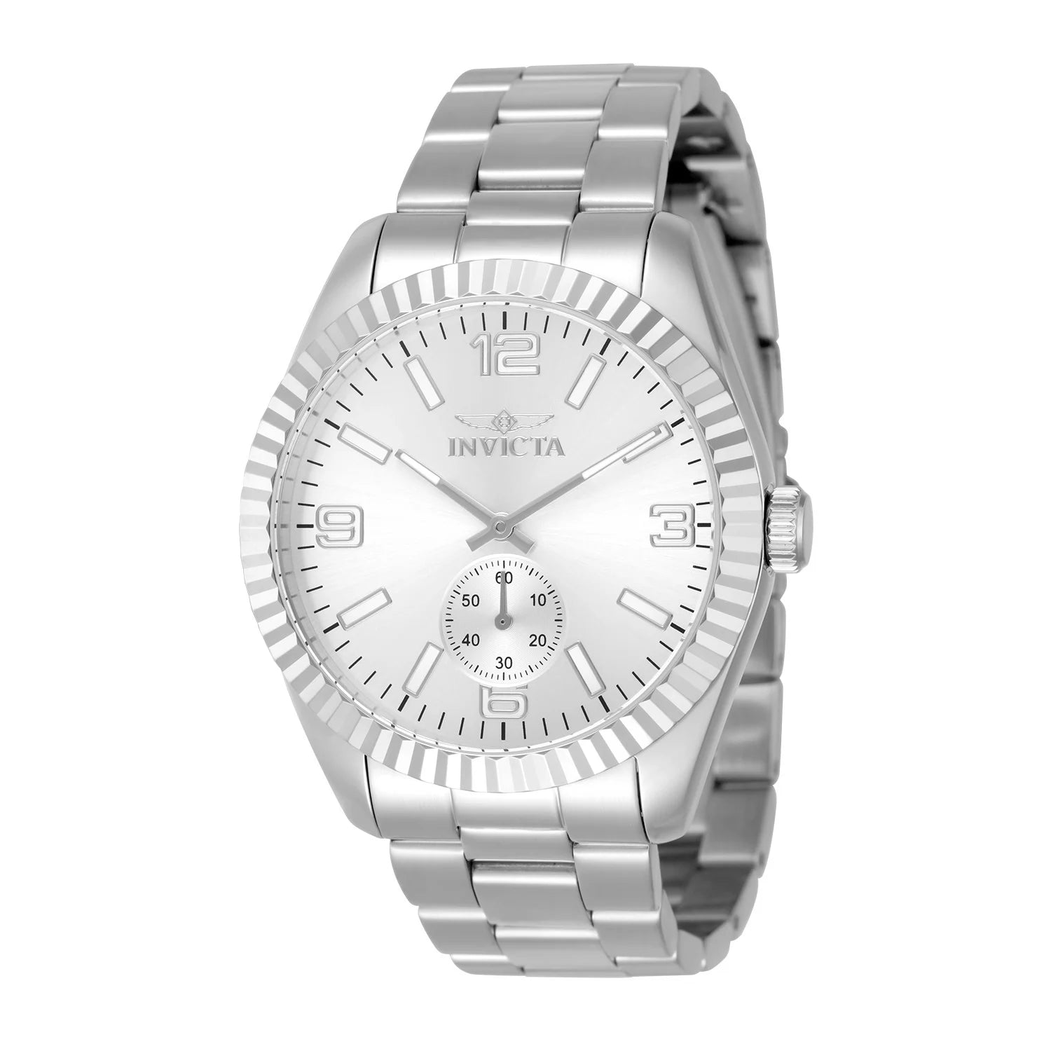 Invicta Specialty Quartz Silver Dial Men's Watch 43 mm 49356