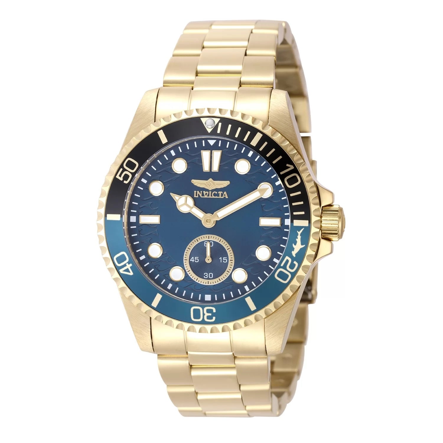 Invicta Pro Diver Quartz Blue Dial Men's Watch 43 mm 49435
