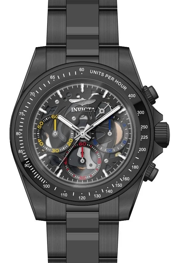 Invicta Speedway Quartz Black Dial Men's Watch 39 mm 50273