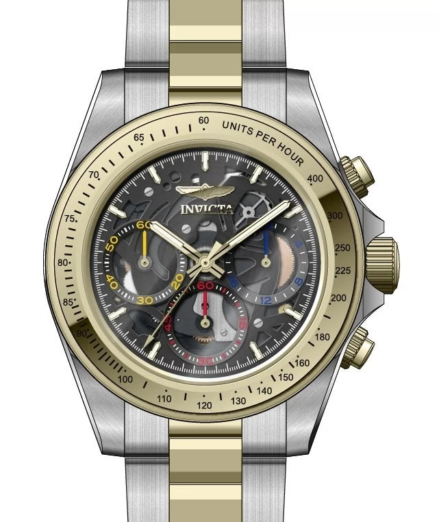 Invicta Speedway Quartz Black Dial Men's Watch 39 mm 50275