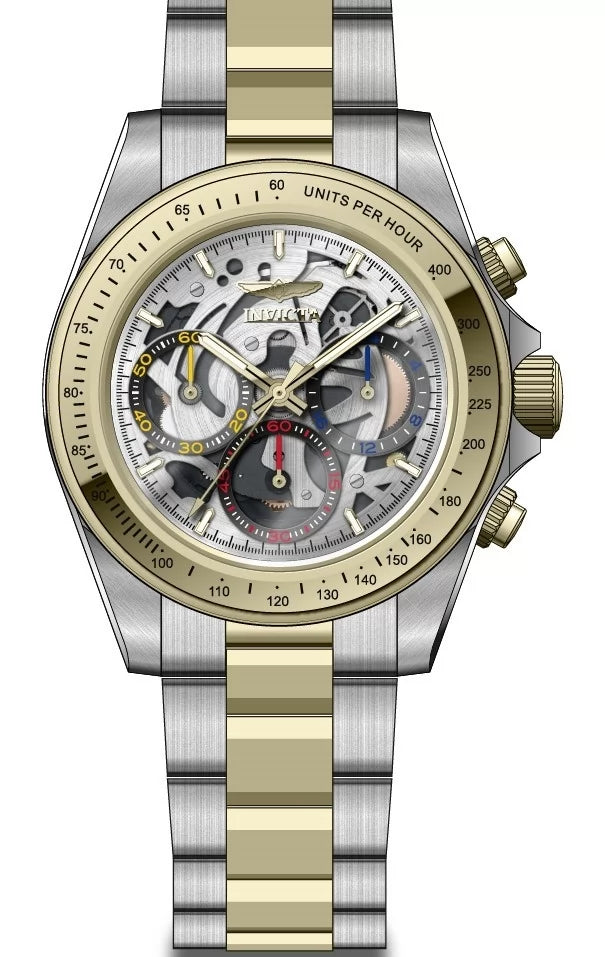 Invicta Speedway Quartz Silver Dial Men's Watch 39 mm 50277