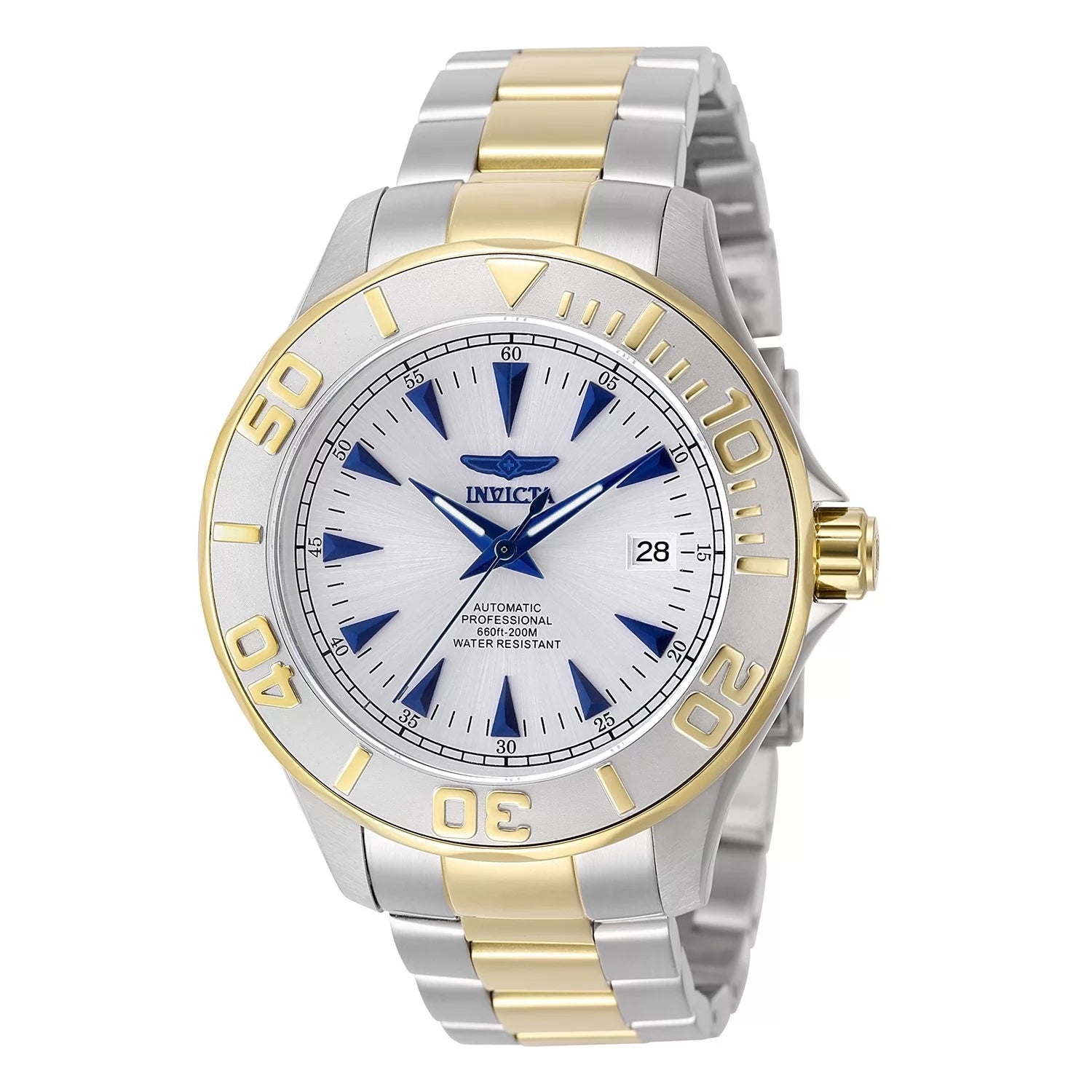 Invicta Signature Automatic Silver Dial Men's Watch 47 mm 7036