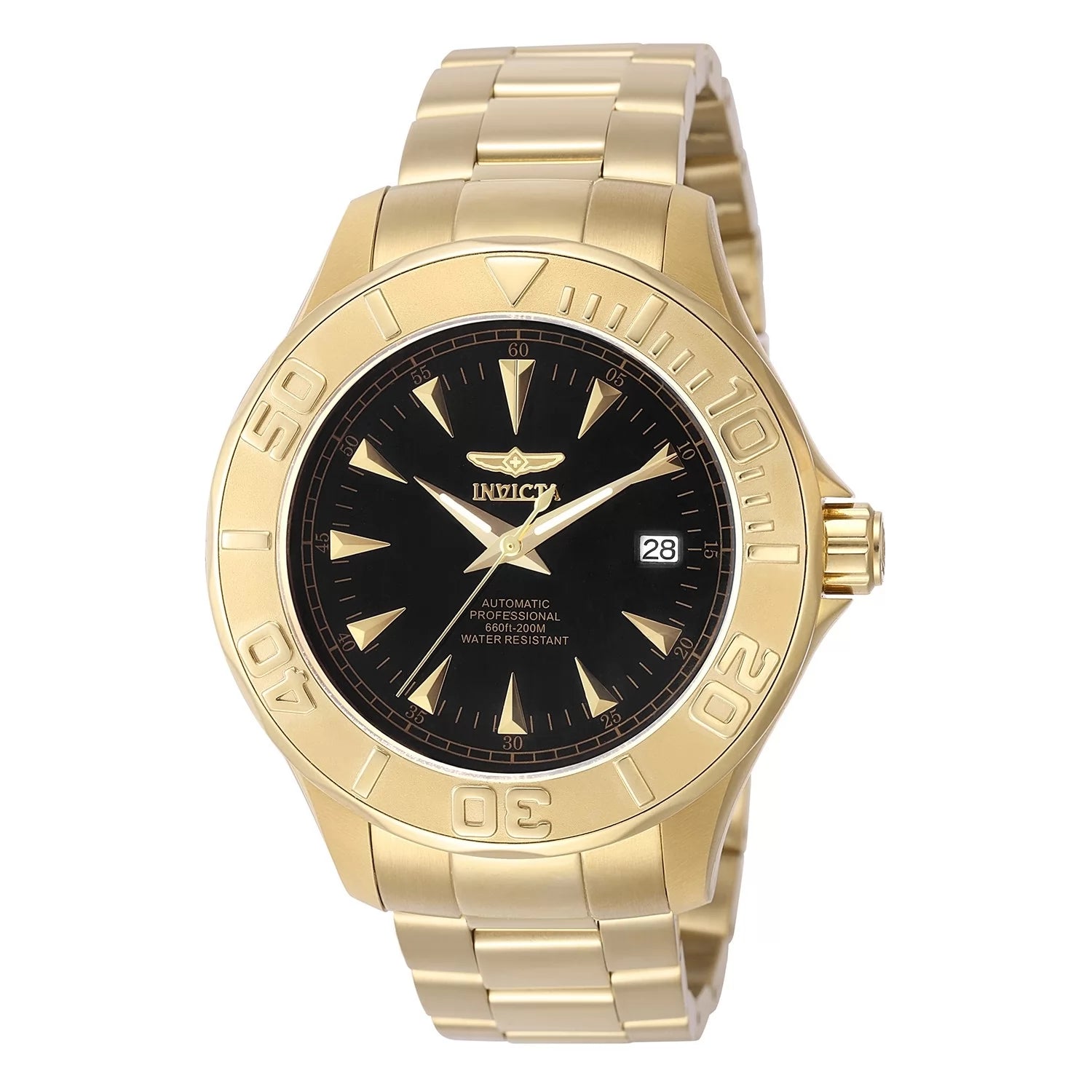 Invicta Signature Automatic Black Dial Men's Watch 47 mm 7040