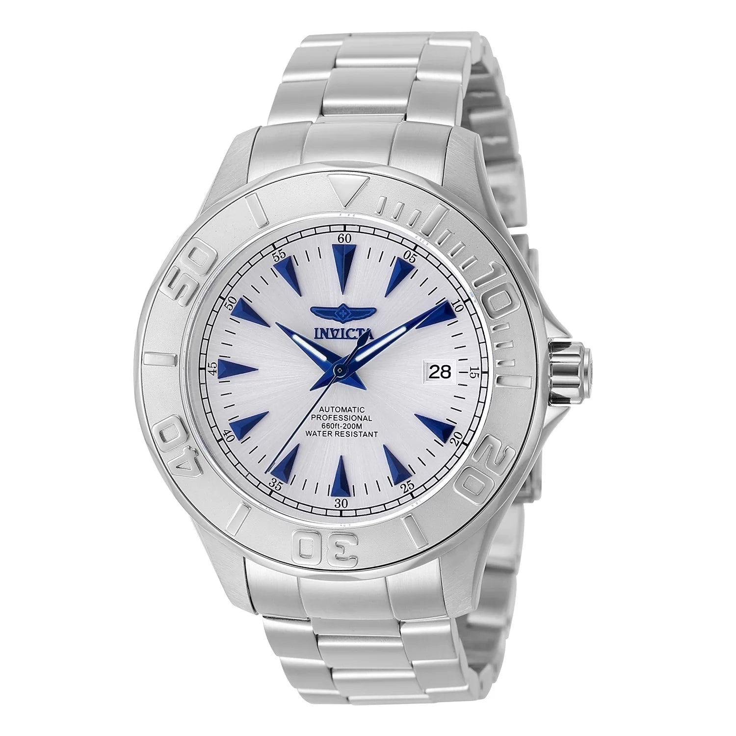 Invicta Signature Automatic Silver Dial Men's Watch 47 mm 7033