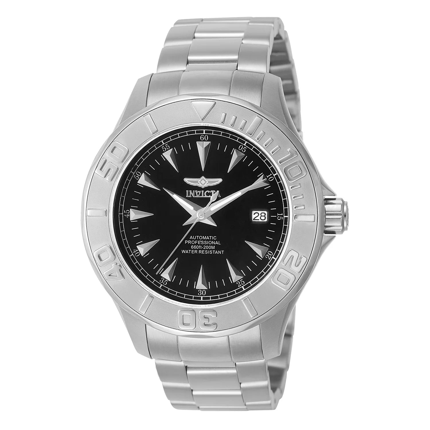 Invicta Signature Automatic Black Dial Men's Watch 47 mm 7034