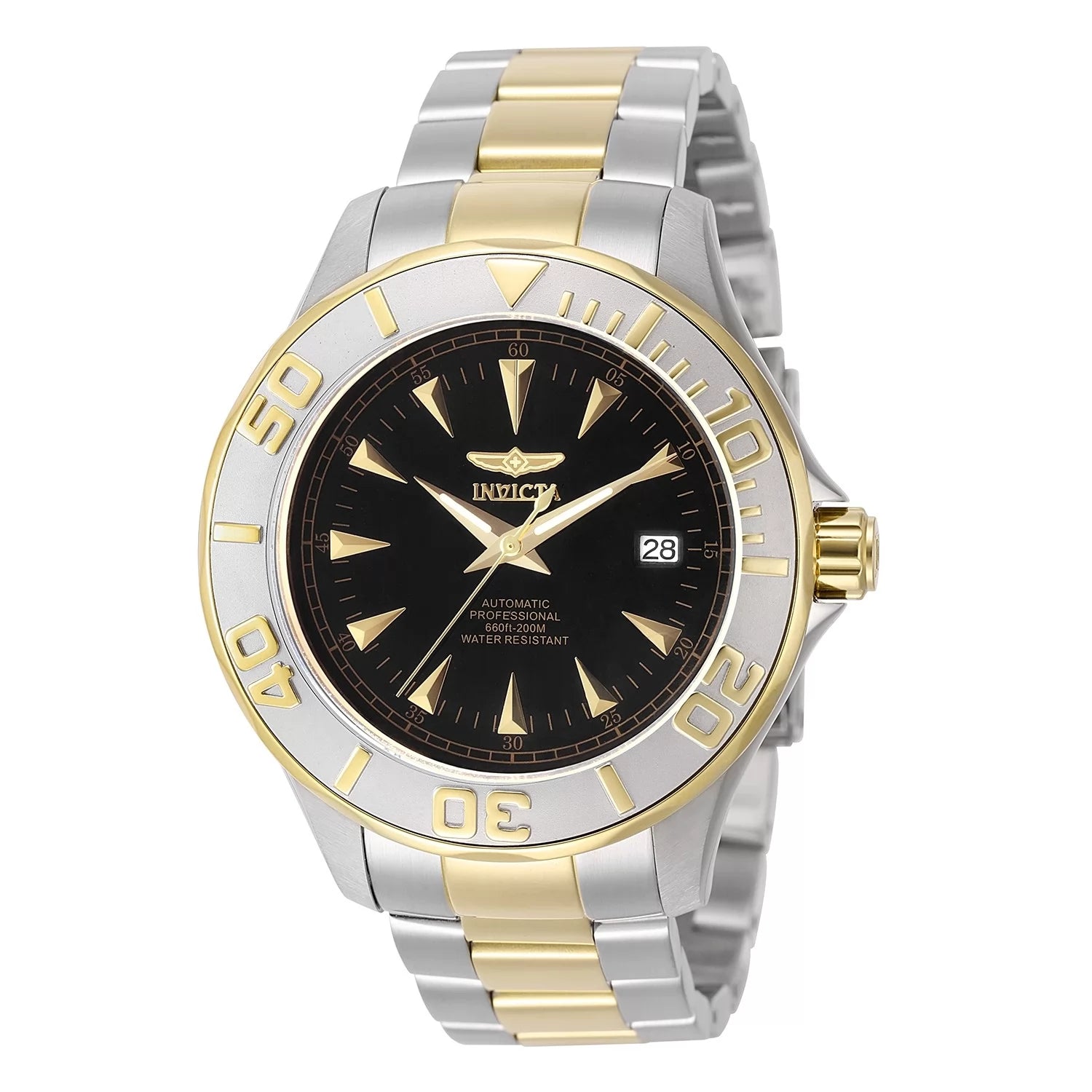 Invicta Signature Automatic Black Dial Men's Watch 47 mm 7037
