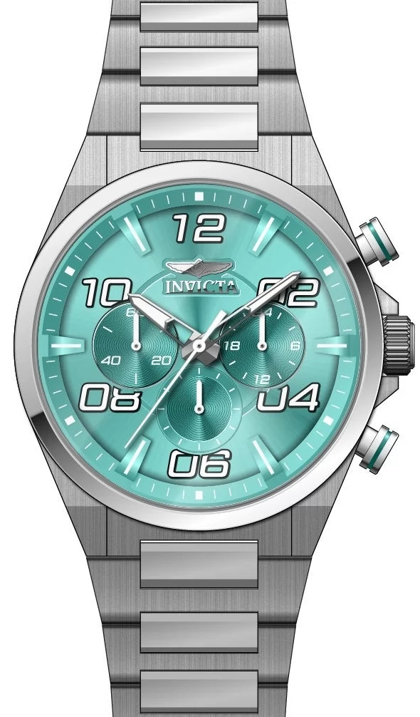 Invicta Speedway Quartz Tiffany Blue Dial Men's Watch 44 mm 50425