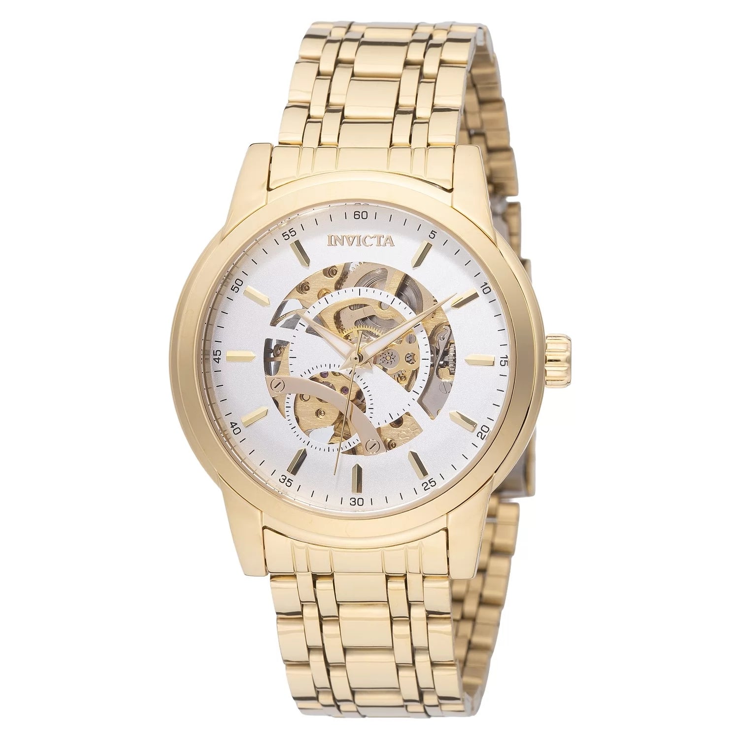 Invicta Objet D Art Automatic Silver Dial Men's Watch 42 mm 69120