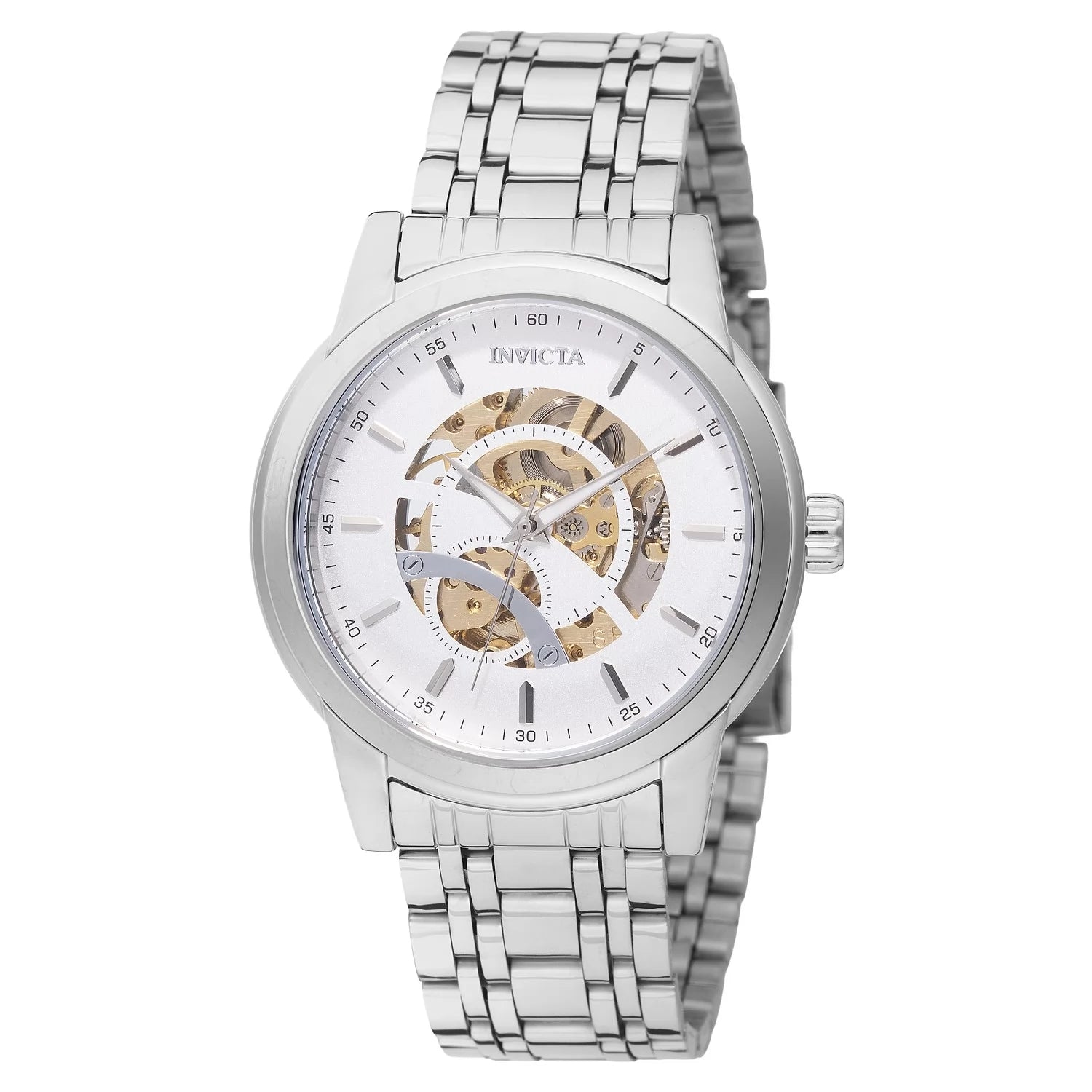 Invicta Objet D Art Automatic Silver Dial Men's Watch 42 mm 69122