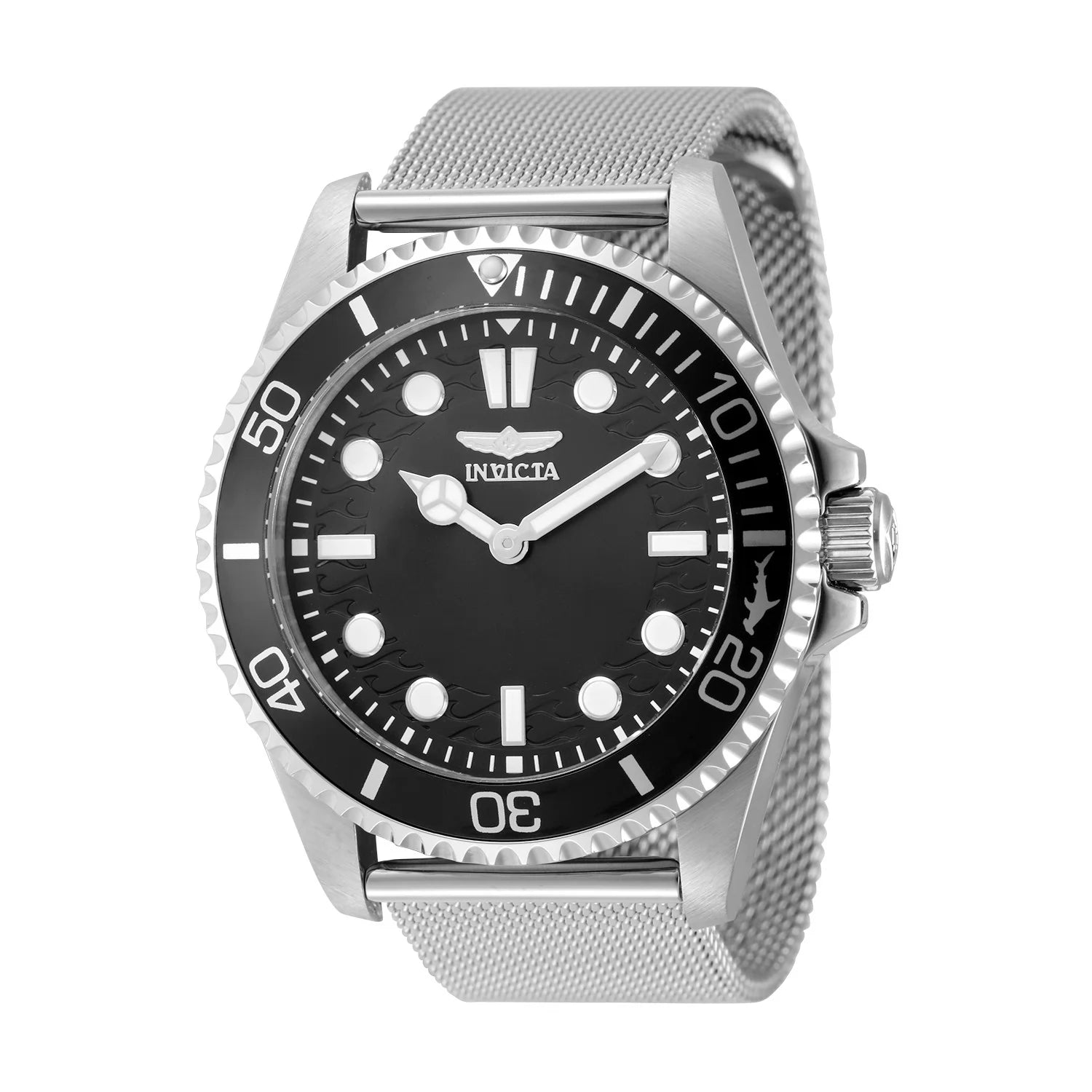 Invicta Pro Diver Quartz Black Dial Men's Watch 43 mm 49685