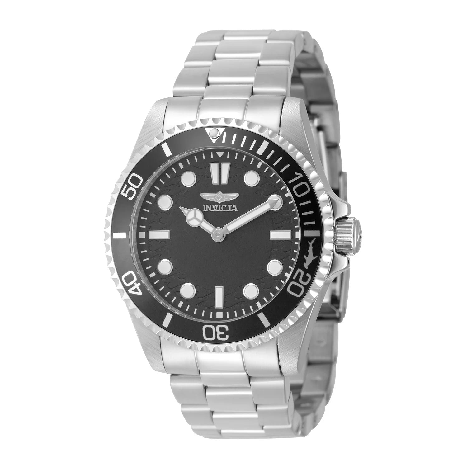 Invicta Pro Diver Quartz Grey Dial Men's Watch 43 mm 49703