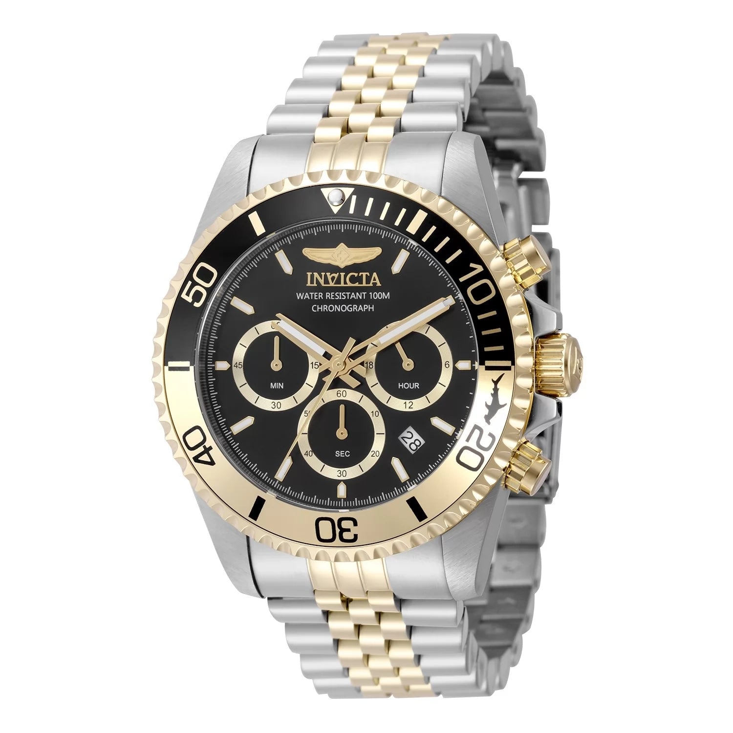 Invicta Pro Diver Quartz Black Dial Men's Watch 43 mm 49837