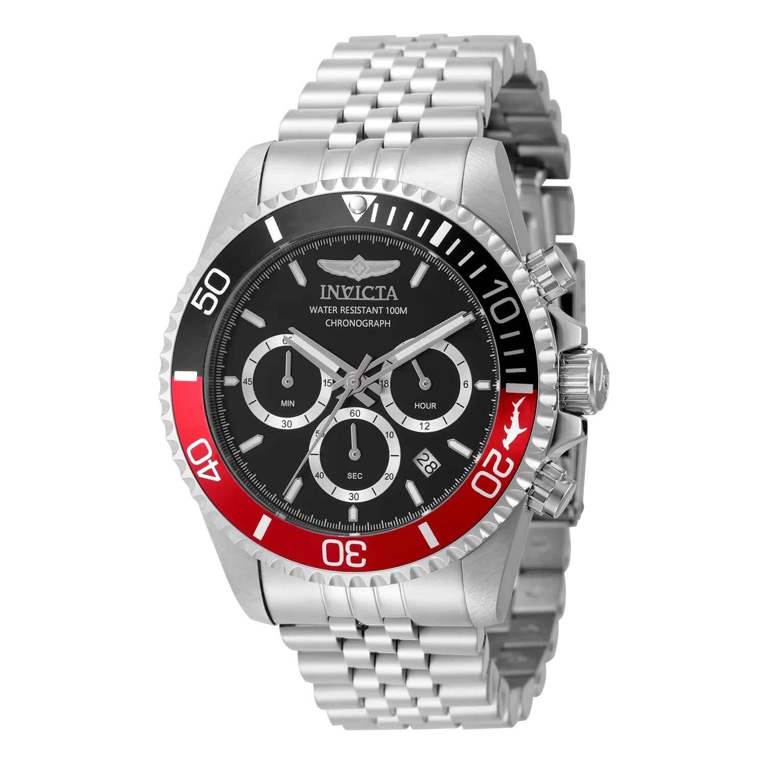 Invicta Pro Diver Quartz Black Dial Men's Watch 43 mm 49838