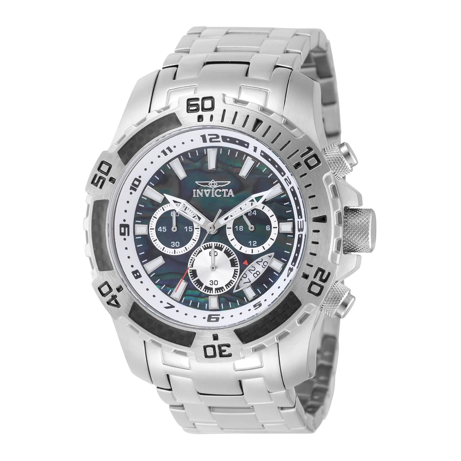 Invicta Pro Diver Quartz Black Dial Men's Watch 51 mm 49853