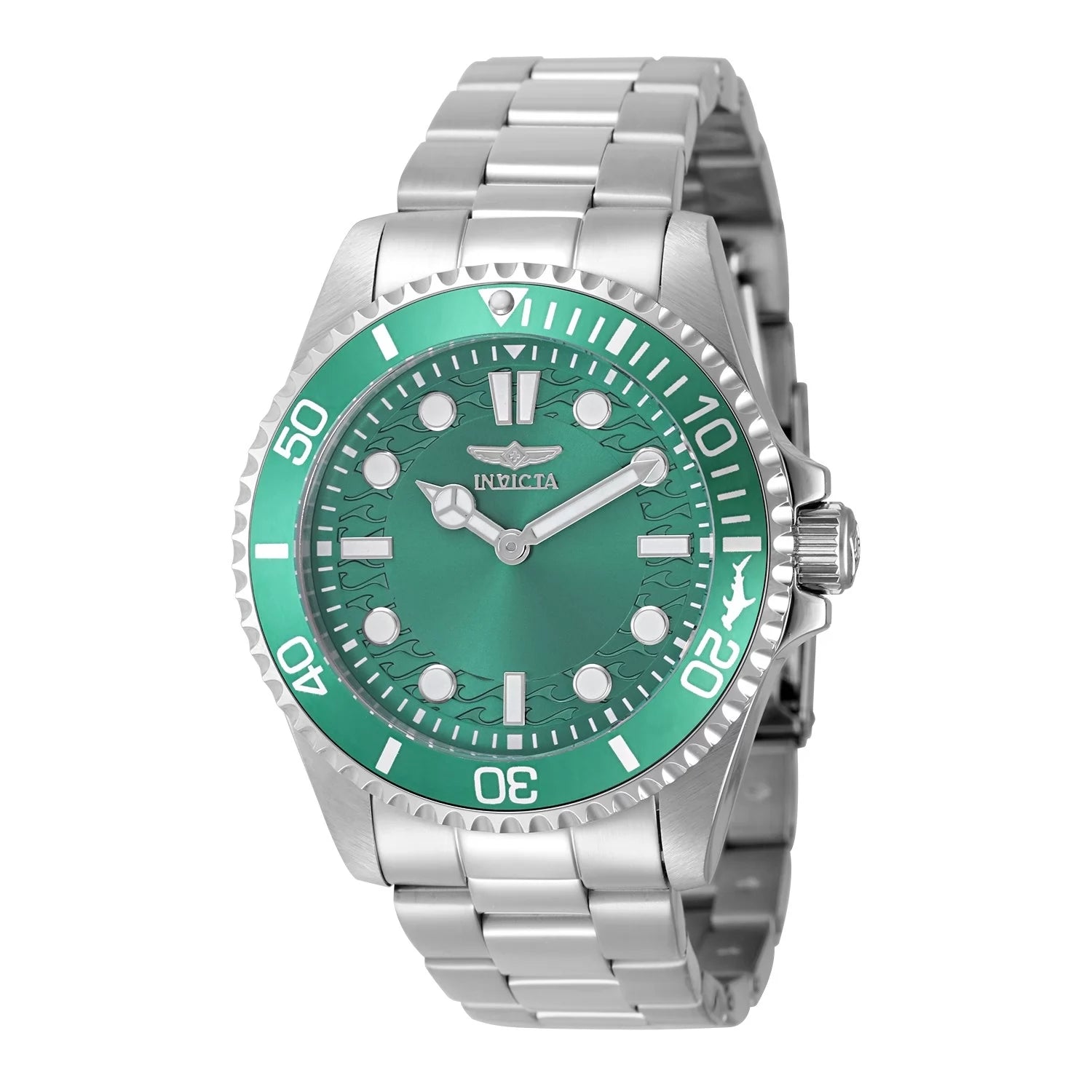 Invicta Pro Diver Quartz Green Dial Men's Watch 43 mm 49695