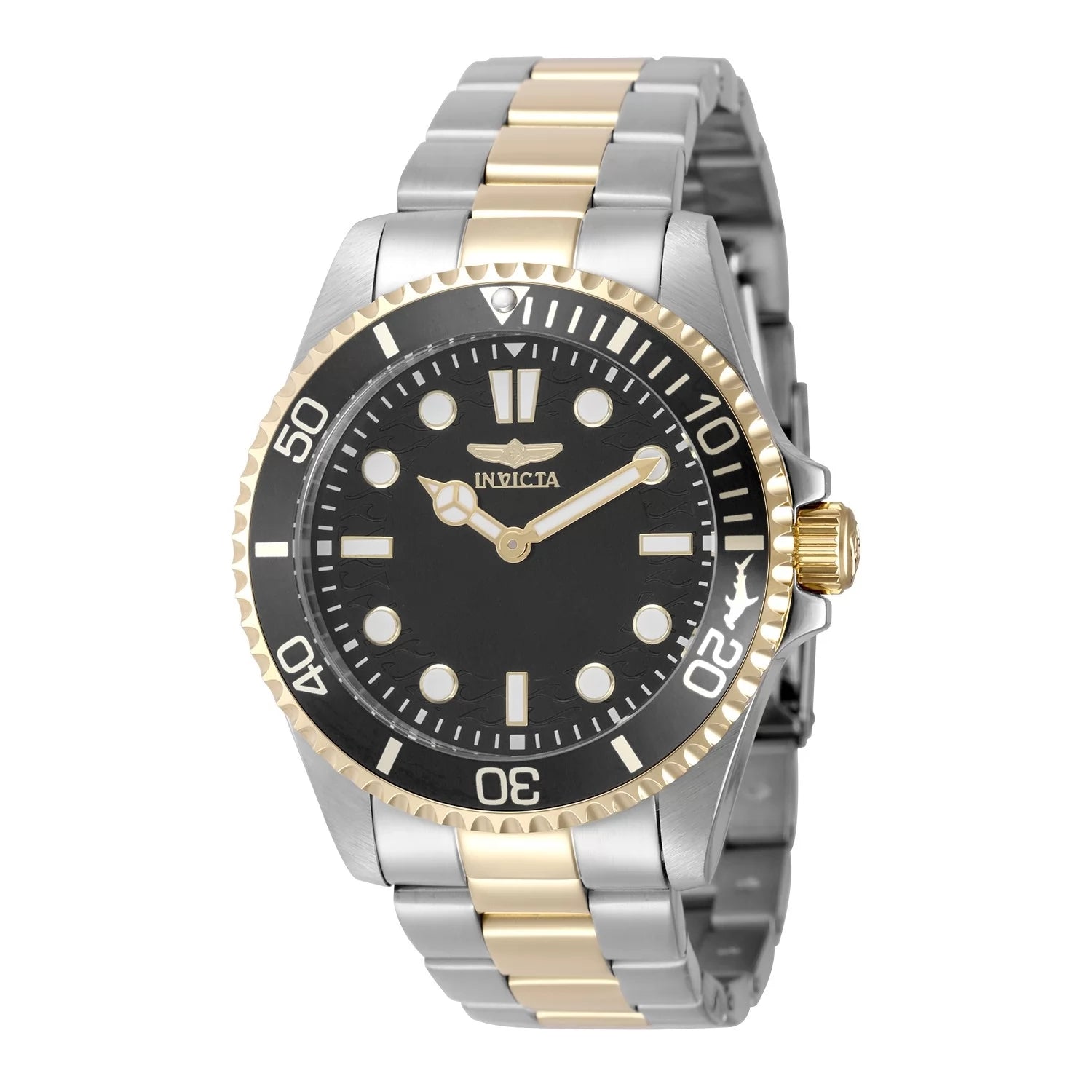 Invicta Pro Diver Quartz Black Dial Men's Watch 43 mm 49698