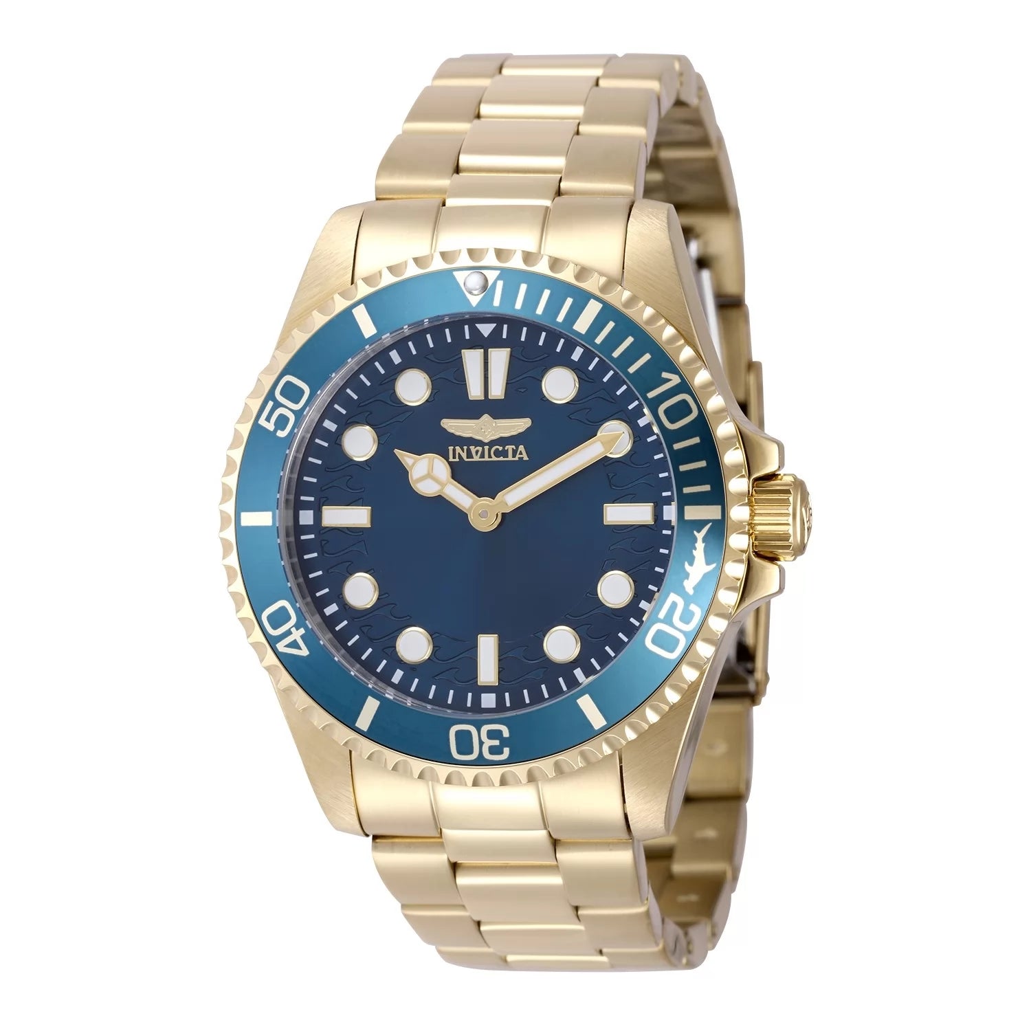 Invicta Pro Diver Quartz Blue Dial Men's Watch 43 mm 49699
