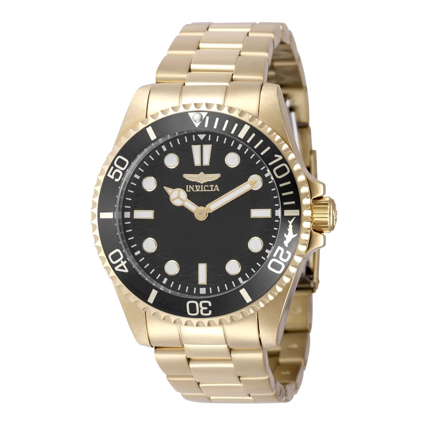 Invicta Pro Diver Quartz Black Dial Men's Watch 43 mm 49701