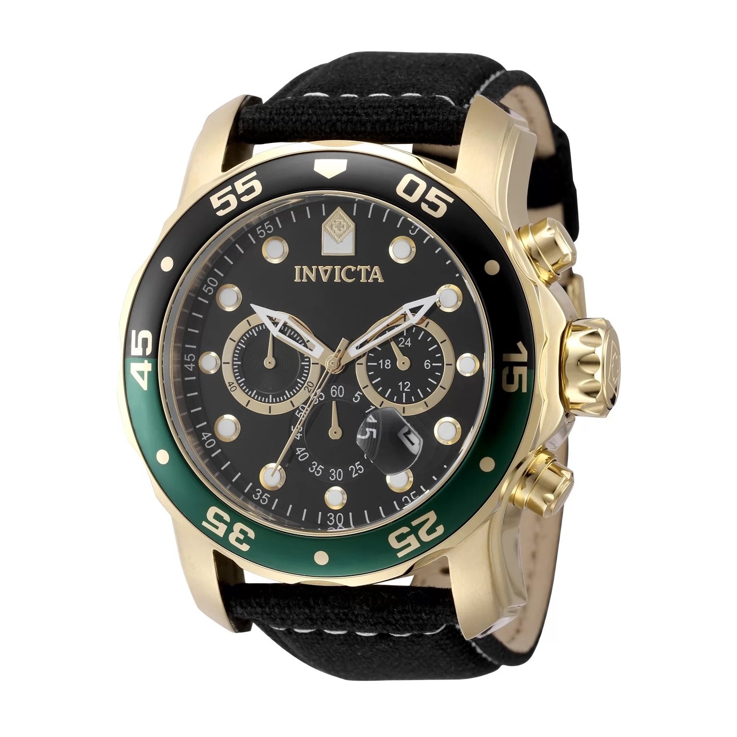 Invicta Pro Diver Quartz Black Dial Men's Watch 48 mm 49834
