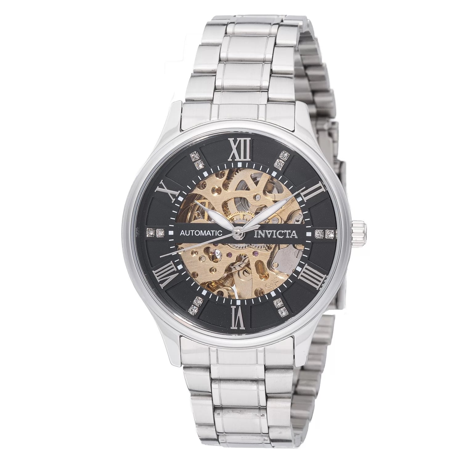 Invicta Objet D Art Automatic Black Dial Men's Watch 40 mm 69118