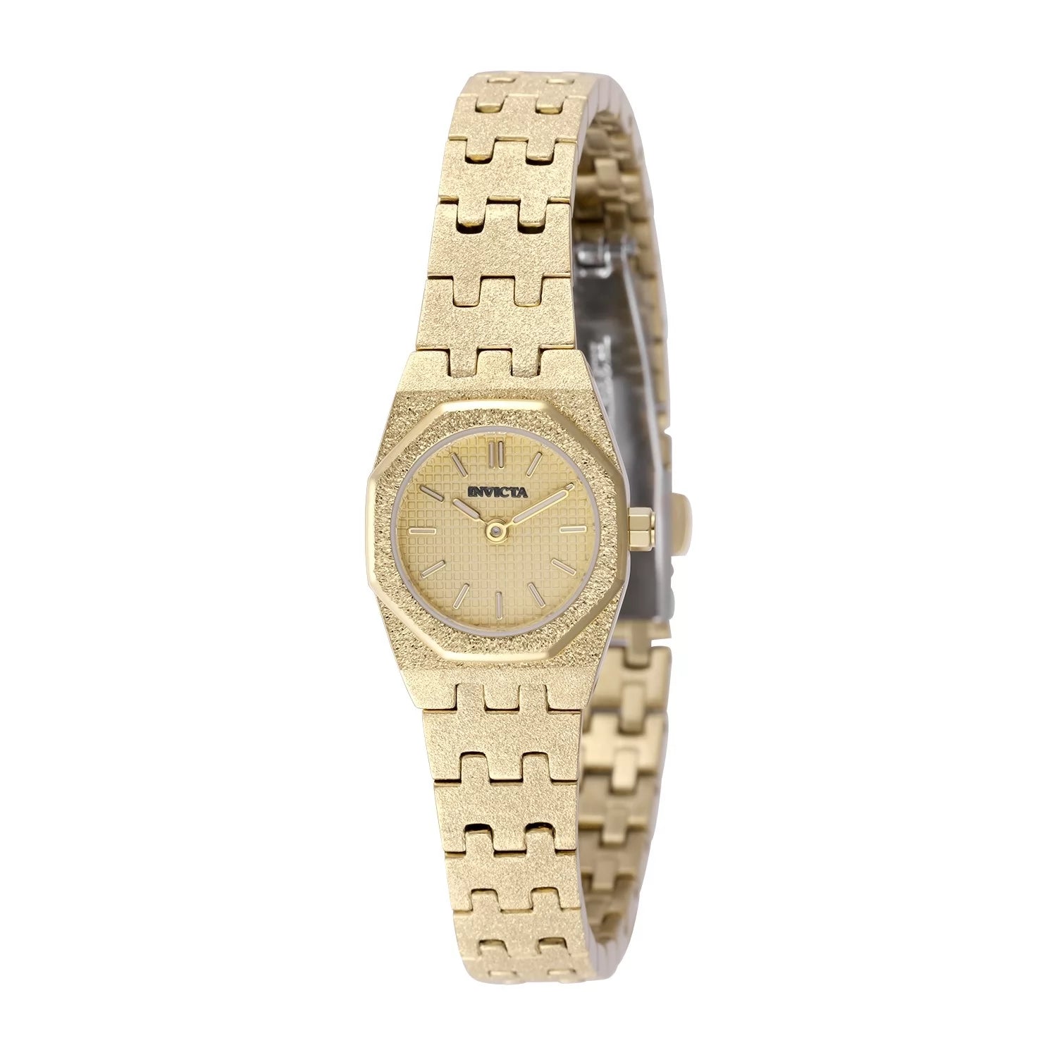 Invicta Mini Quartz Gold Dial Lady Watch 19 mm 49871